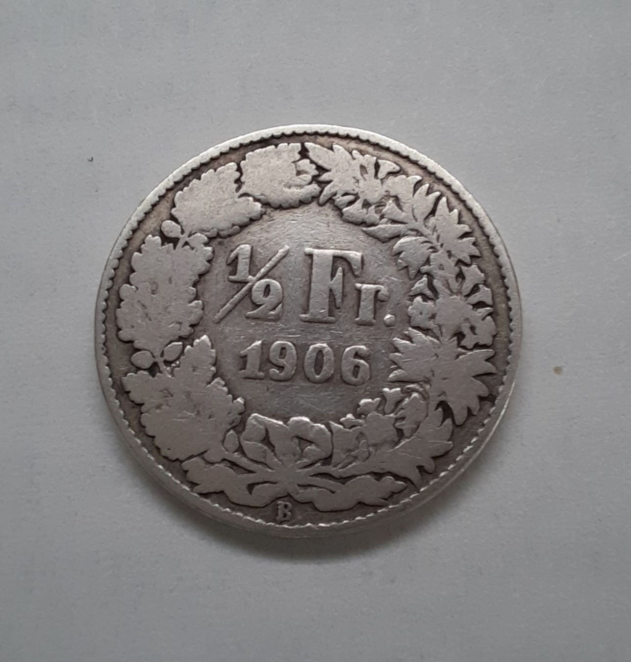 Toutes les monnaies: 1/2 Franken Silber 1906 – D'occasion à Bremgarten AG par cec_5nzz