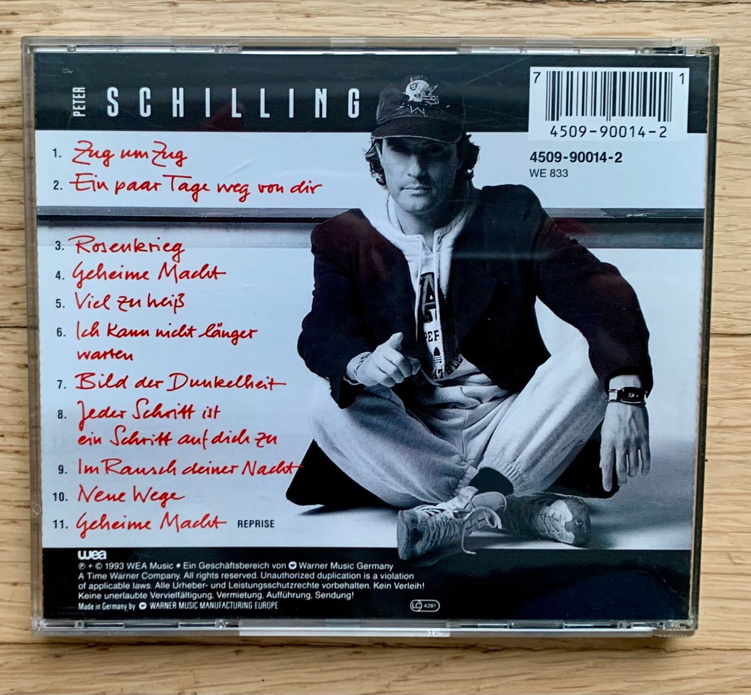 CD: Peter Schilling geheime Macht – Usato da Zürich venduto da Fieber 2