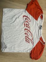 Coca-Cola T-Shirt Weiss/Orange Grösse S Sommer Top Retro Sty