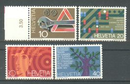 1972, Nr.505–508, Werbemarken **