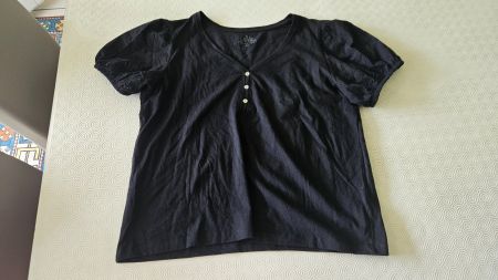 Maglietta nera Cotton town tg.M
