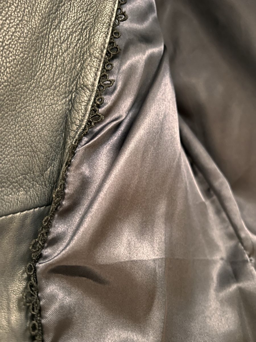 Giacche: Lederjacke IBANA blau Gr. 34 – Nuovo e nell'imballaggio originale da Bachenbülach venduto da Floydp 4