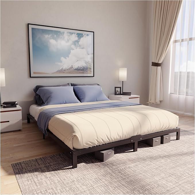 Betten: Bettgestell 160x200x25cm mit Lattenrost aus Metall Robust – Neu und originalverpackt aus Herisau von Zevora