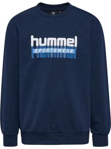 Hummel Pullover & Sweatshirts: Hummel Hmltukas Sweatshirt - black iris (Grösse: 128) – Neu und originalverpackt aus St. Gallen von sportglobe 2