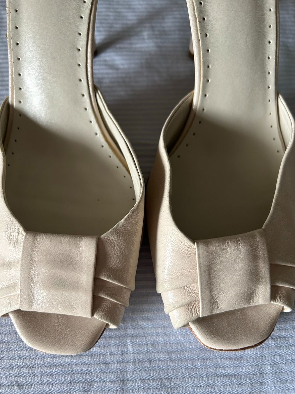 Aldo Damenschuhe: Escarpin élégant cuir ouvert de côté,  T/40 – Neu (gemäss Beschreibung) aus nyon von Lbabi 8