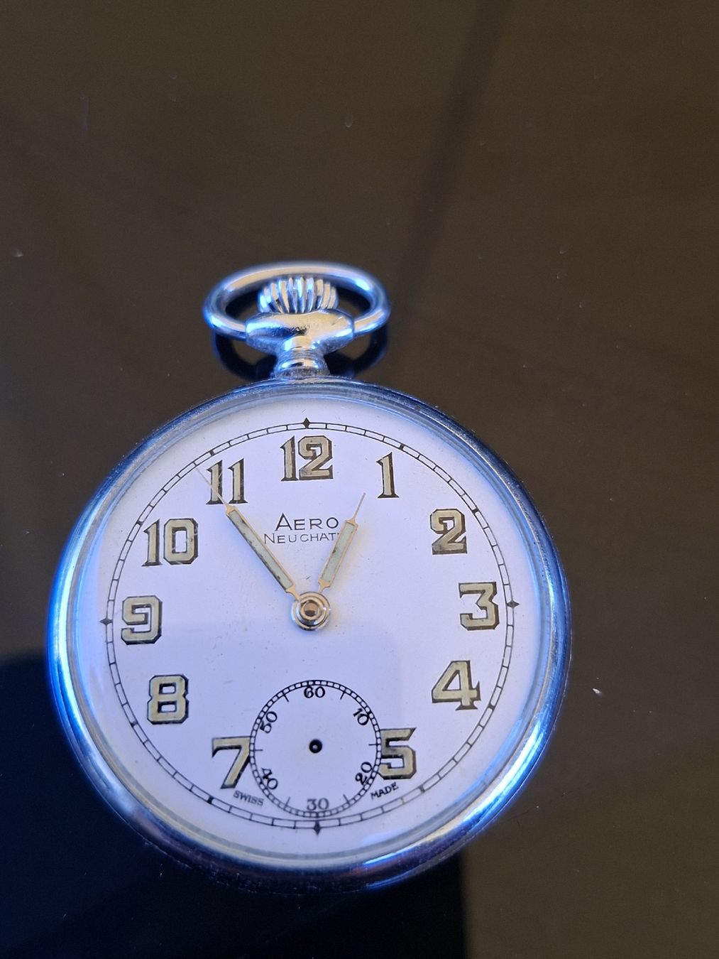 Orologi: alte AERO Neuchatel Taschenuhr – Usato da Ganterschwil venduto da HeidiuPeter