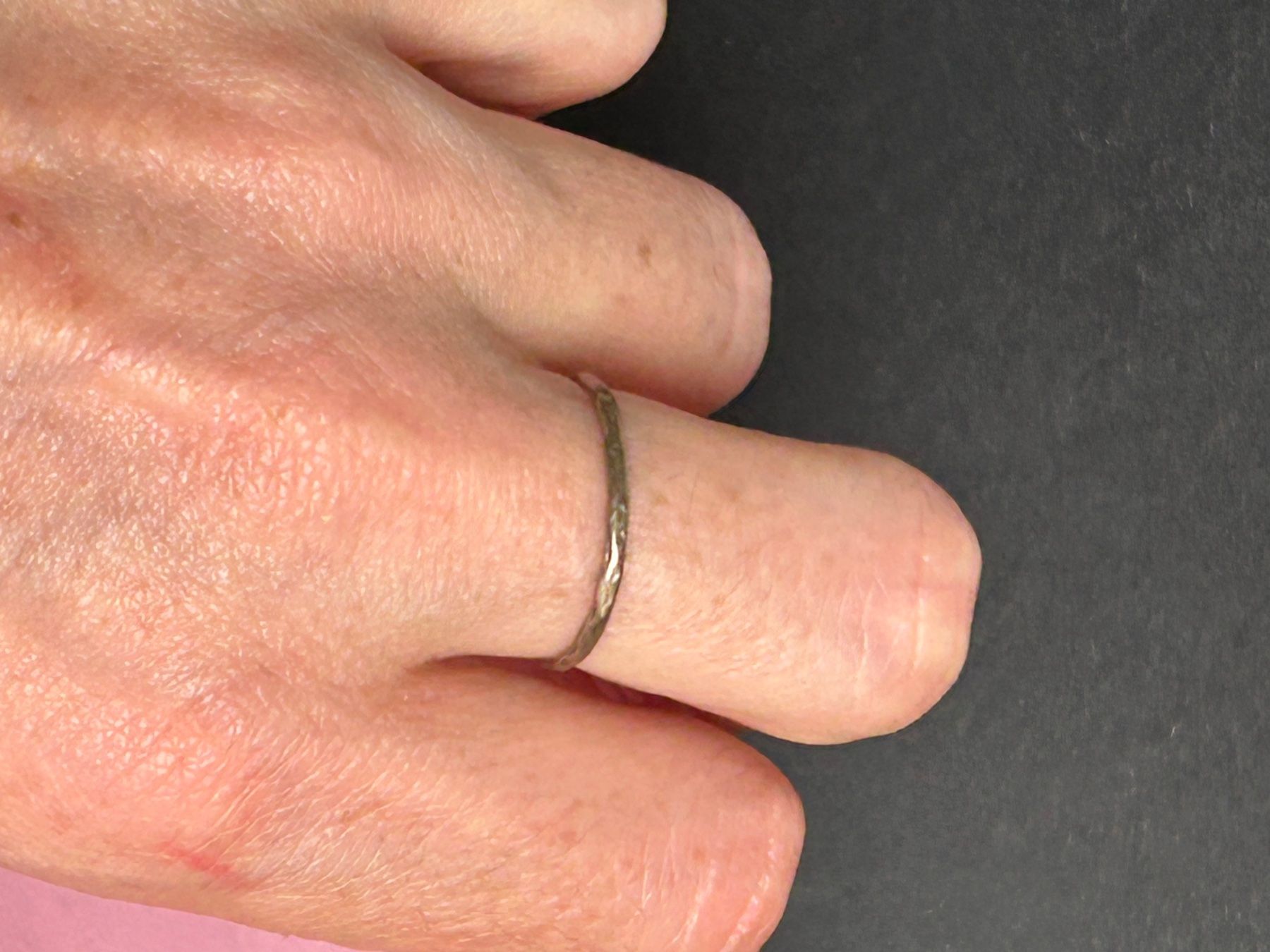 Anelli: Ultra feiner Silberring Kerben (60) – Usato da Laufen venduto da Bellavitaboom 8