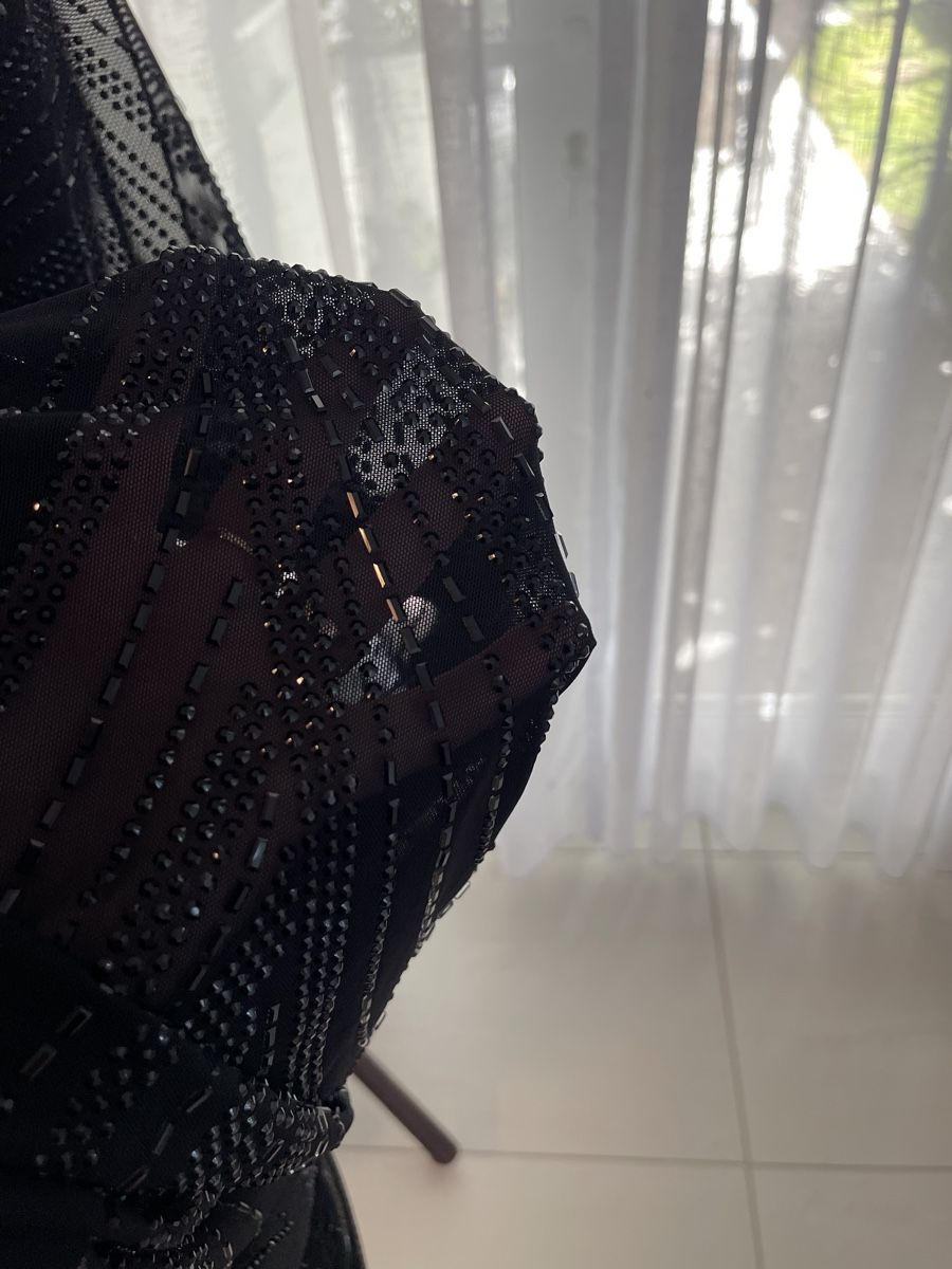 Kleider: Schickes, elegantes, langes, schwarzes Abendkleid, S/M – Gebraucht aus Oftringen von Makeq 5