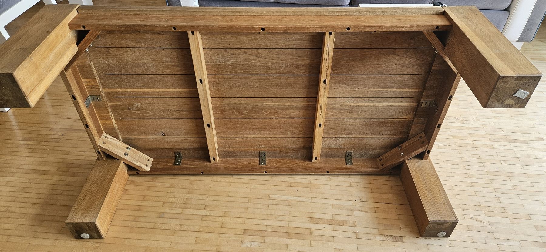 Tables: Solid oak wood Coffee Table - Stylish Living Room Piece! – D'occasion à Enggistein par onu_7c28 3
