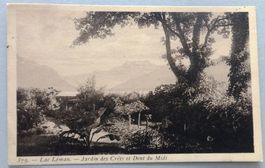 Lac Léman - Jardin des Crêts et Dents du Midi