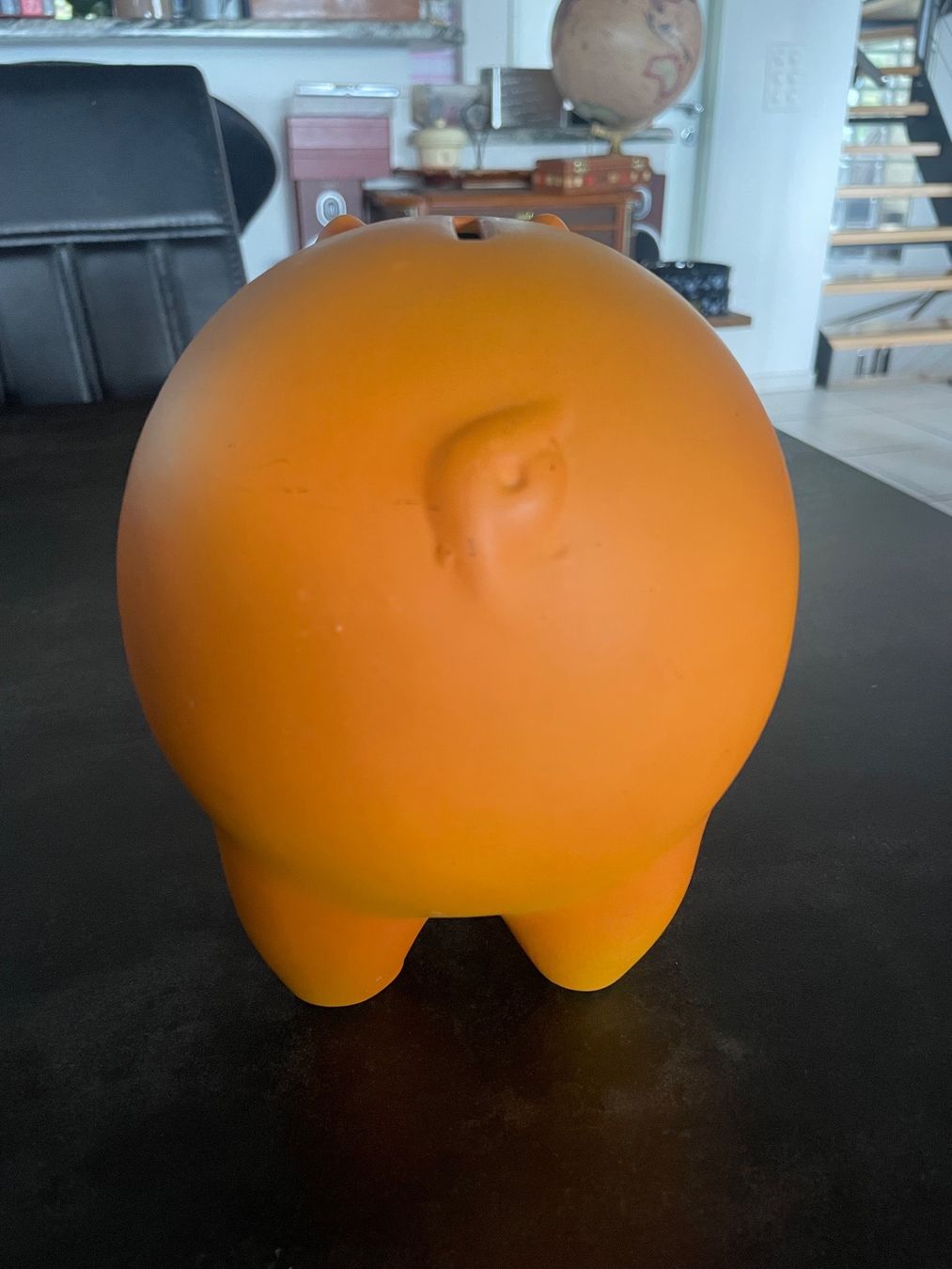 Spardosen: Tirelire Cochon Vintage Orange – Gebraucht aus Vallamand von Bricbracbroc82 5