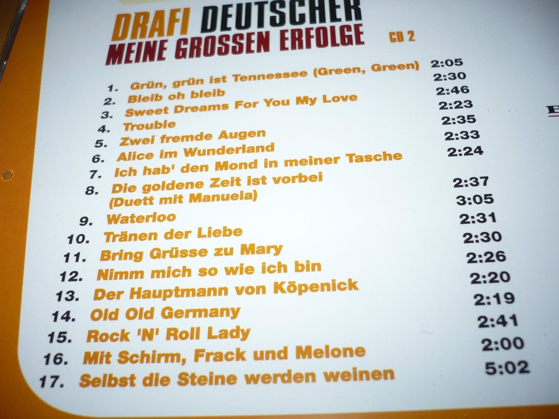 CD: DRAFI DEUTSCHER 3 CD Box – Usato da Merzligen venduto da Marthe22 3