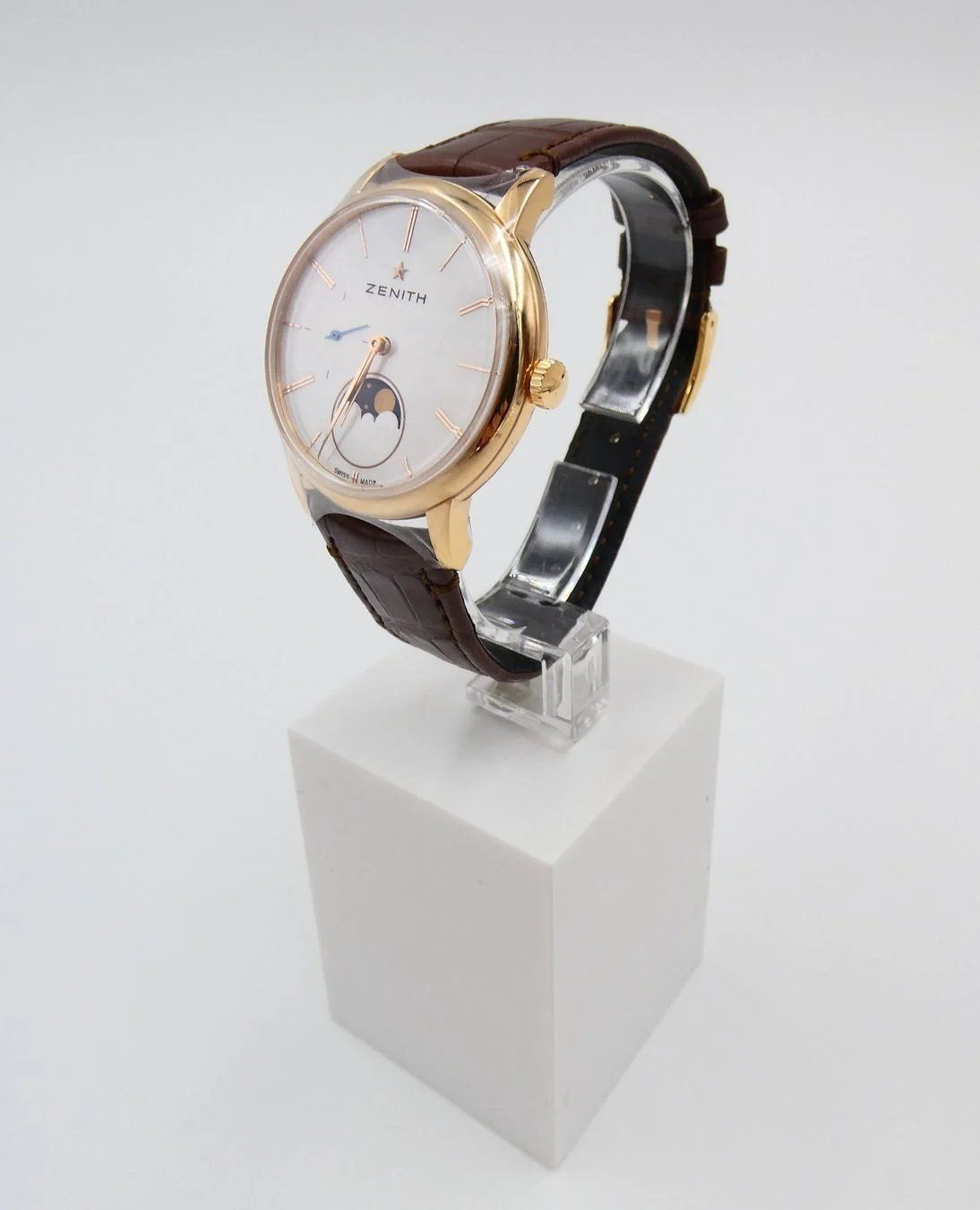 Zenith Orologi: Zenith Elite Ultra Thin Moonphase 18k Gold – Nuovo e nell'imballaggio originale da Thalwil venduto da LeCh1ffre 7