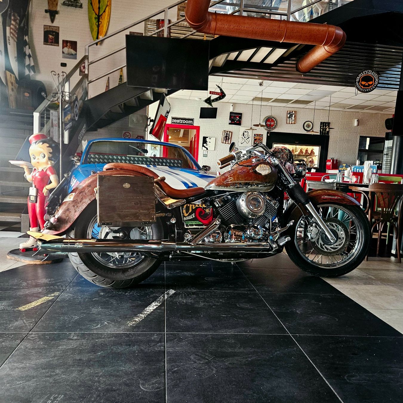 Yamaha Chopper: Yamaha xvs 650 rat syle – Usato da S. Antonino venduto da biscottogarage 3
