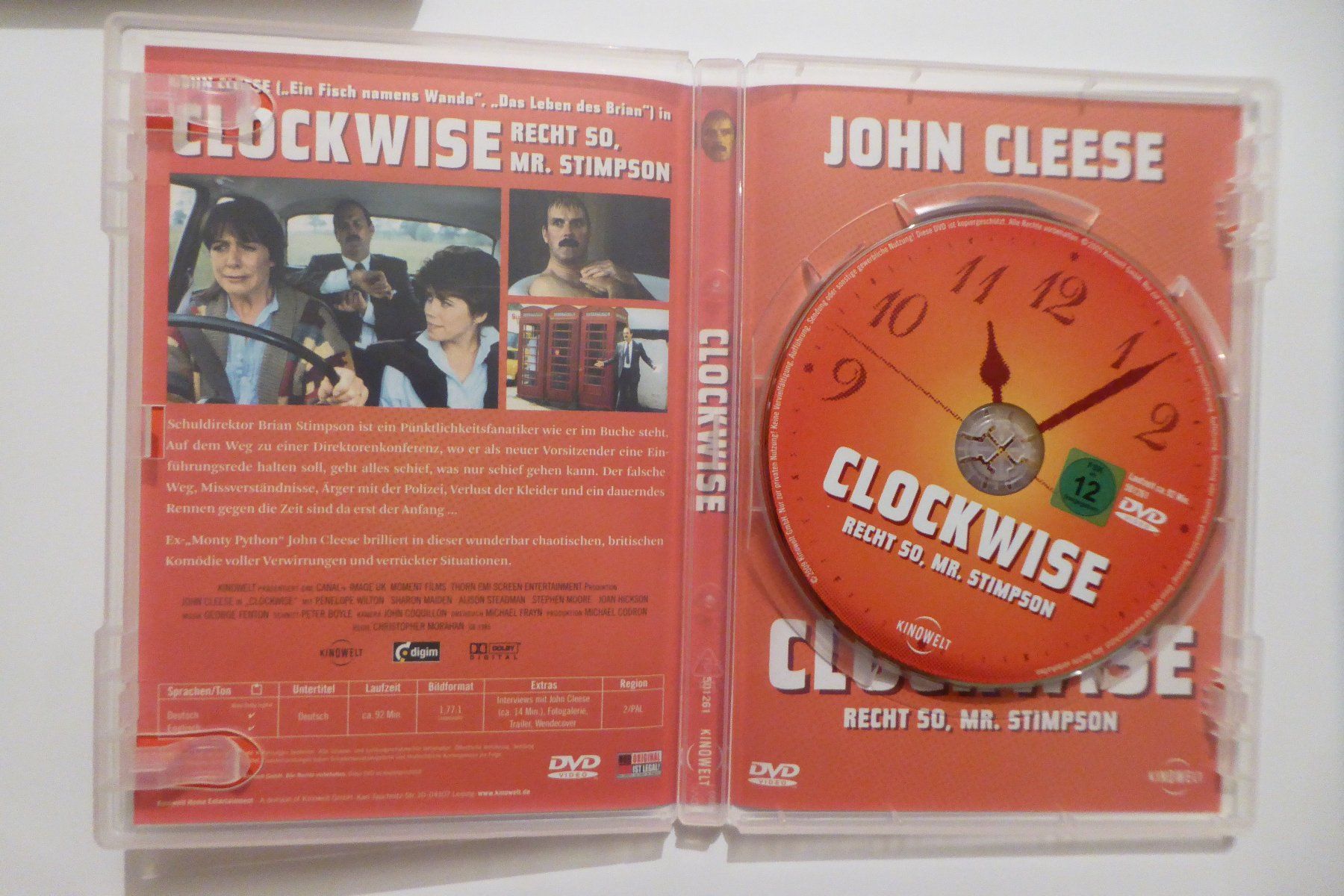 Tutti i DVDs: DVD John Cleese Clockwise – Usato da Allschwil venduto da Summelsarium 4