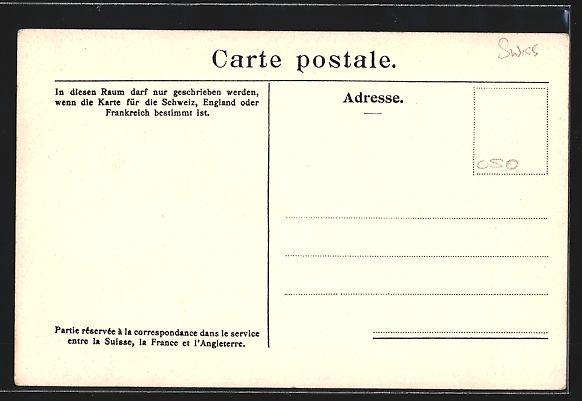 Cartoline postali: Interlaken, Heidenhäuser, Ortspartie ni – Usato da Berlin venduto da bartko-reher 1