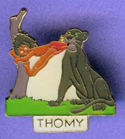 THOMY Dschungelbuch  Bagheera + Mogli