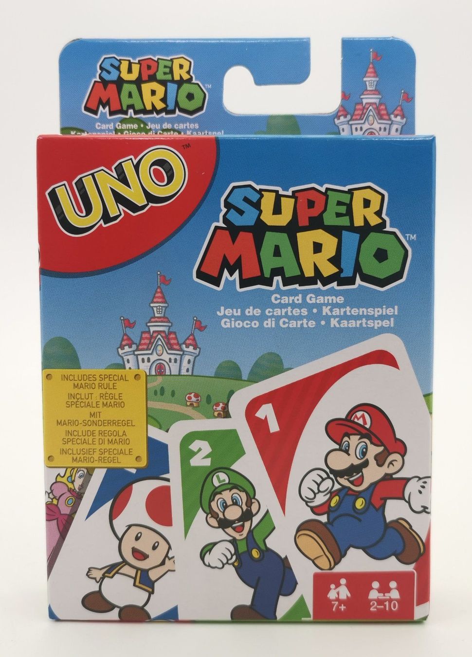 Spiele: UNO - Super Mario – Neu und originalverpackt aus Niederglatt von Spielebros 1