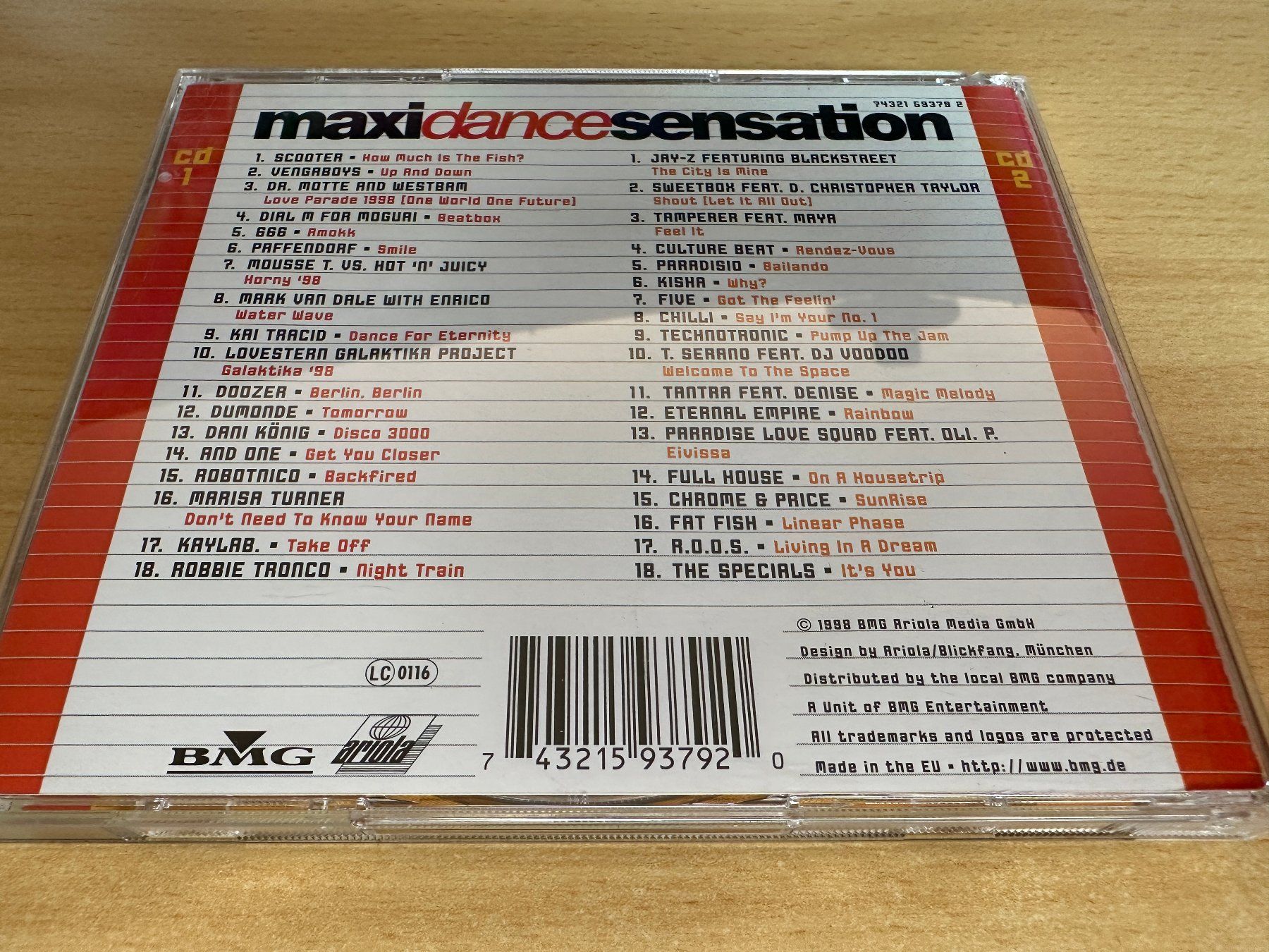 CD: Various - Maxi Dance Sensation 98/2 - 2 CD – Usato da Rikon im Tösstal venduto da Alpenmutz 1