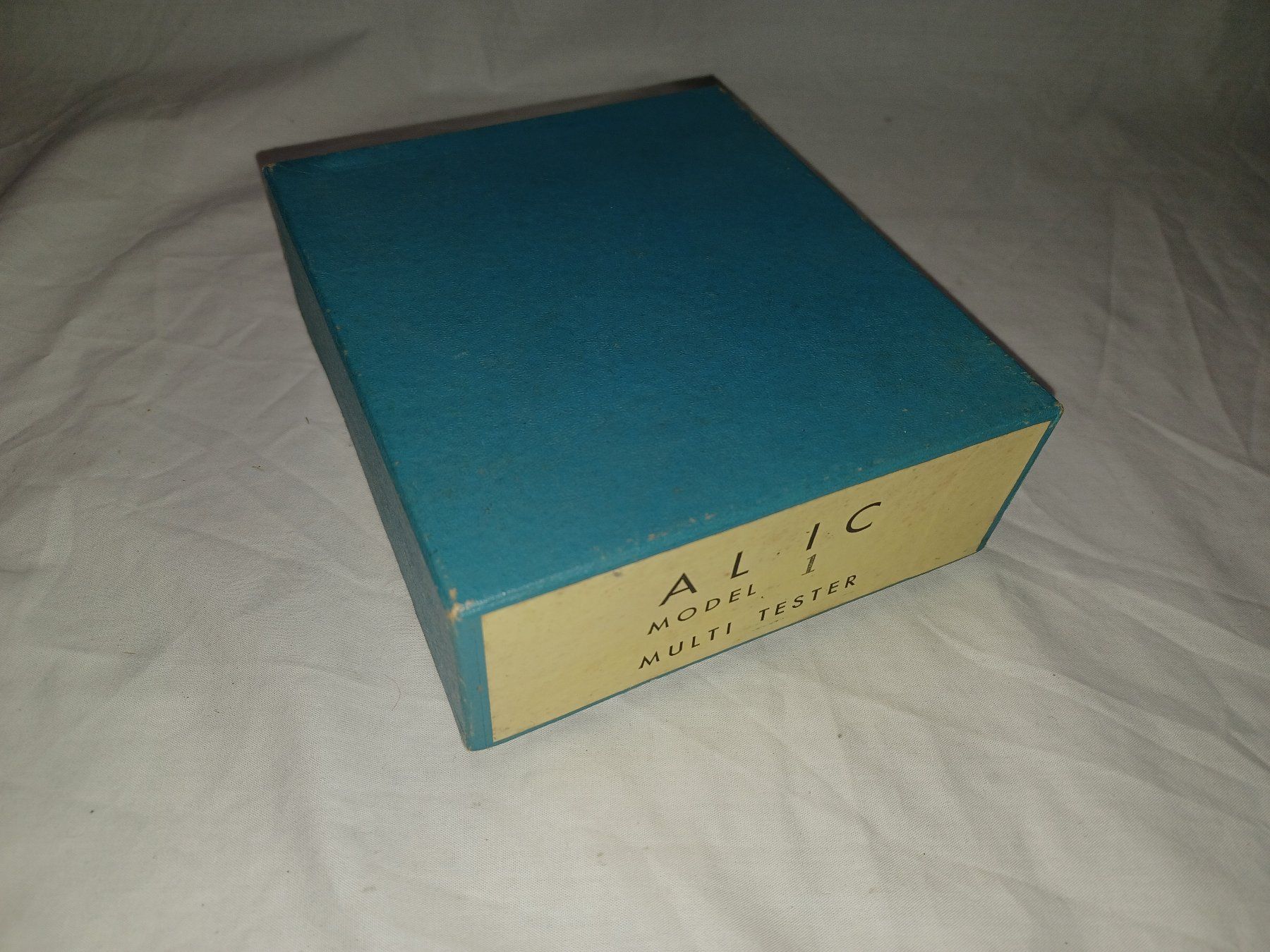 Misurare: Alic Multimeter, Vintage – Difettoso da Linthal venduto da Luther 6