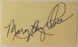 Mary Kay Place Autogramm signiert Karte 7x10cm