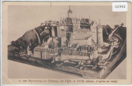 Porrentruy - La Chateau - relief