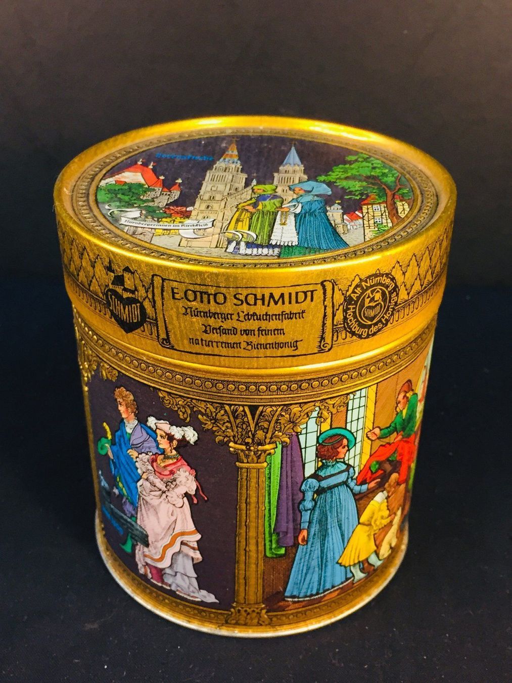Barattoli: Vintage Blechdose – Usato da Schaffhausen venduto da vintageville