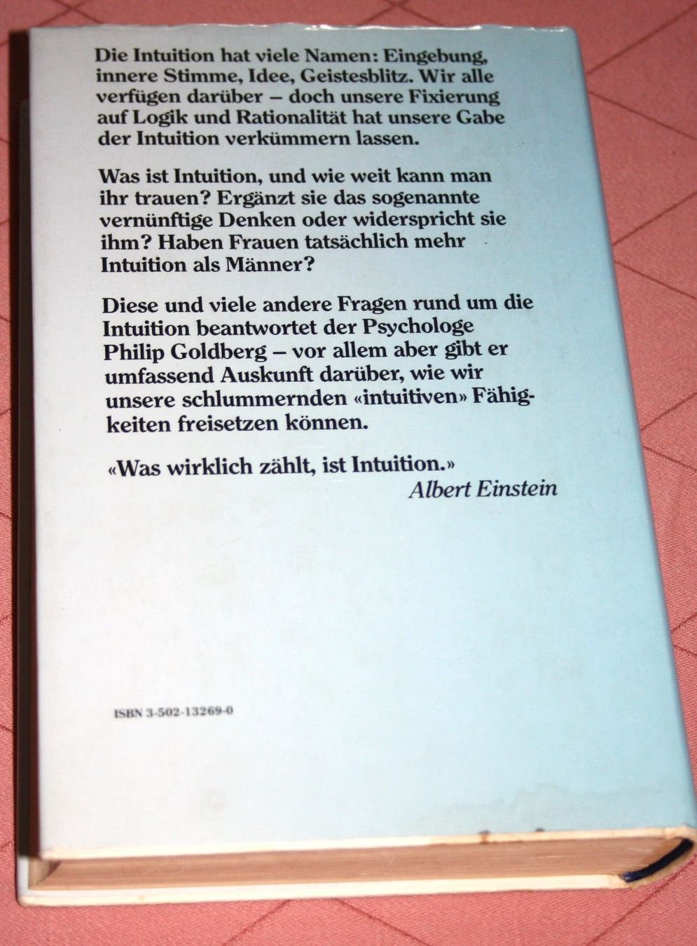 Bücher: Die Kraft der Intuition / Philip Goldberg – Neu (gemäss Beschreibung) aus Flüelen von Rosegarden 1