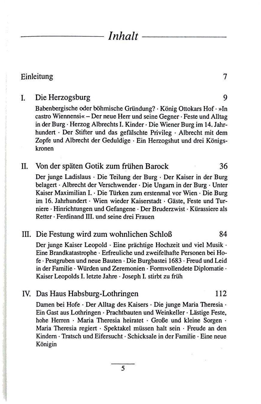 Libri: Die Hofburg und ihre Bewohner – Usato da Sarnen venduto da Livres 5