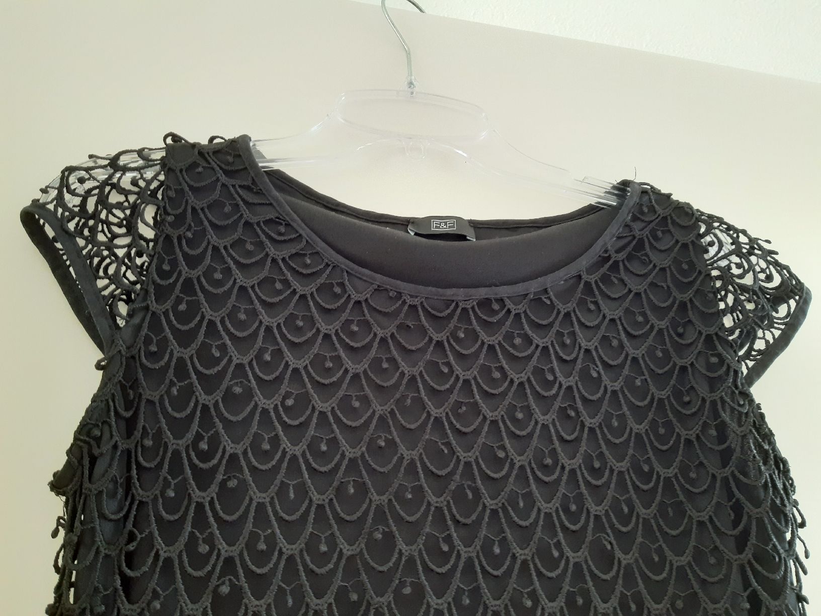 Vestiti: Schwarzer Kleid Marke F&F – Usato da Aarau venduto da crissta 1