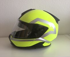 BMW System 7 Carbon Klapphelm Neongelb Grösse 54/55 S
