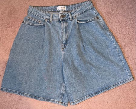 Shorts en jean SELECTED FEMME bleu clair T. 36