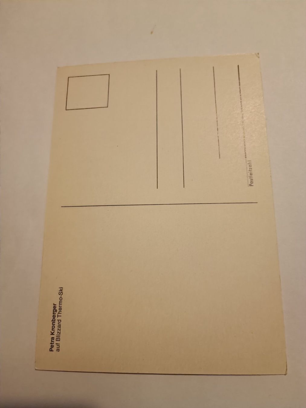 Autogramme: Petra Kronberger - handsigniert – Gebraucht aus Menziken von Artographs 1