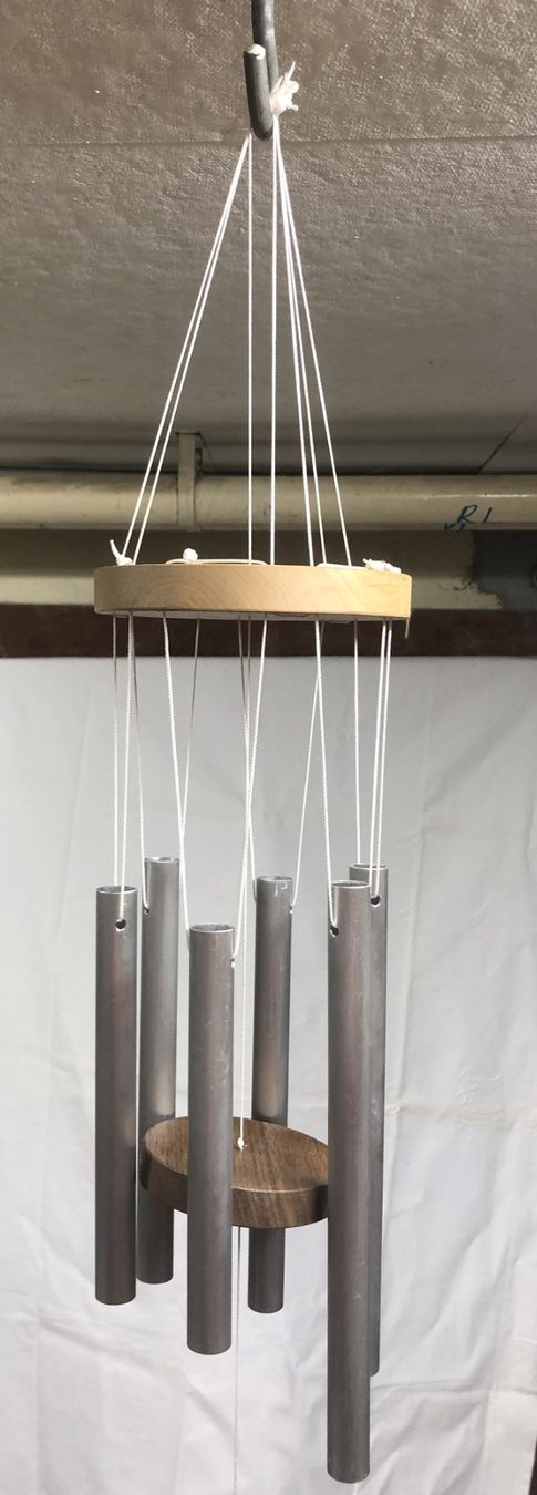 Altro in Decorazioni & Accessori: Windspiel mit 6 Röhren aus Alu – Nuovo (secondo la descrizione) da Liebefeld venduto da 3-2-1-mein