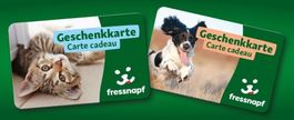 Geschenkkarte Fressnapf 118.-