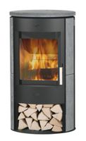 Poêle à bois moderne, neuf, idéal pour les soirées d'hiver!