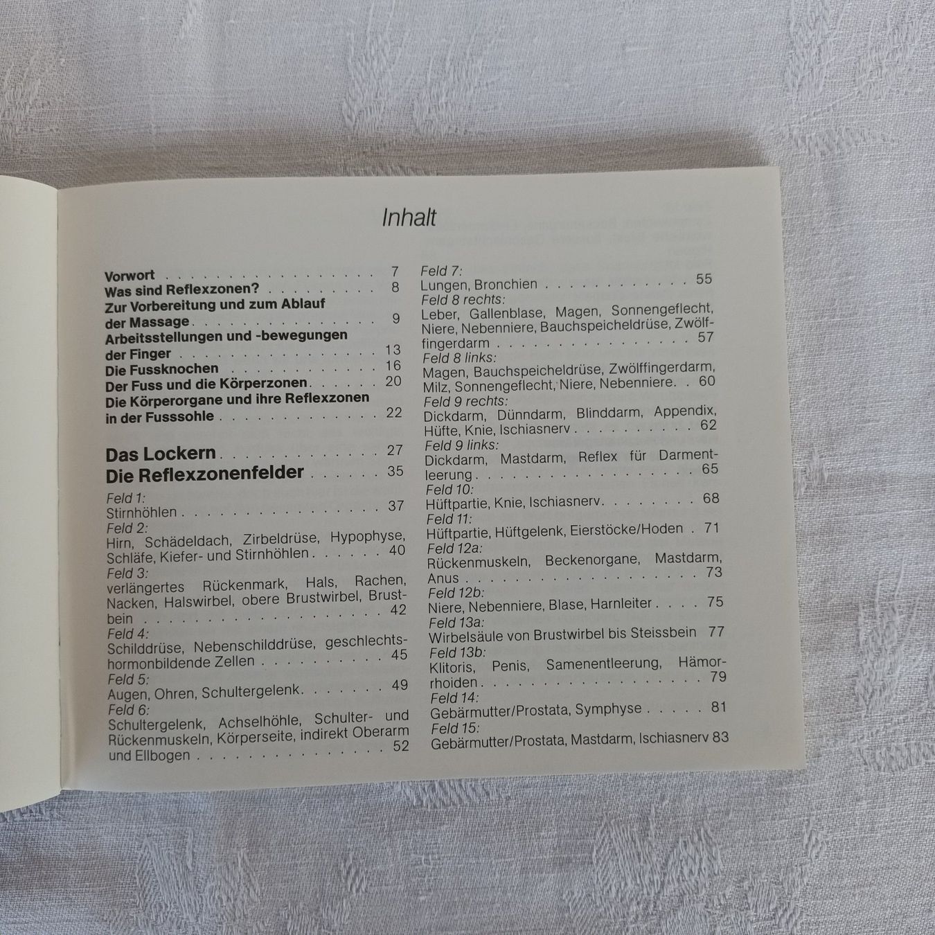 Libri: Fusssprache Reflexzonenmassage   Erik Jönsson – Usato da Bäretswil venduto da ricoric 2