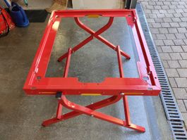 Bosch GTA 6000 Untergestell Rot guter Zustand