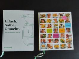 Thermomix Kochbuch 2x zusammen.