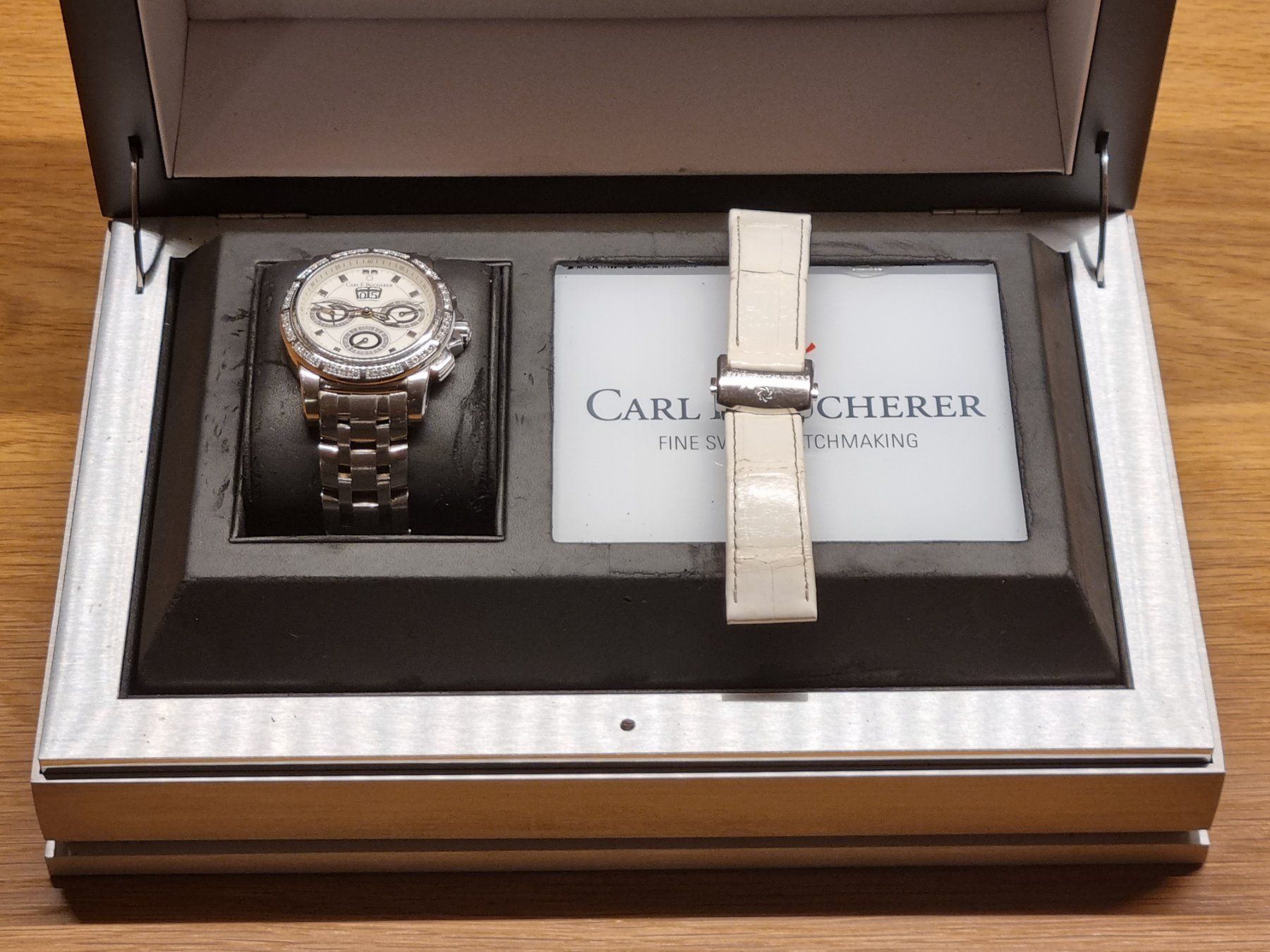 Bucherer Orologi: Carl F. Bucherer Patravi ChronoDate – Usato da Zumikon venduto da rinspeed1 1