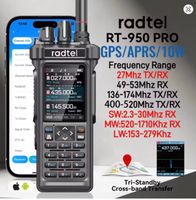Radtel RT-950 PRO Funkgerät AM/FM/CB/LSB/USB/CW
