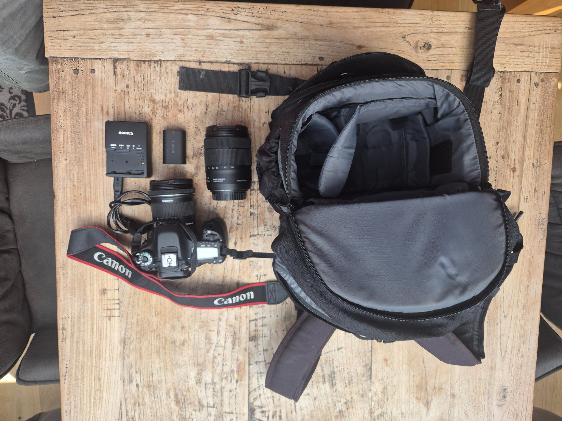 Canon Kamera: Canon EOS 80 D mit Rucksack – Gebraucht aus Sundlauenen von Goobeli 1