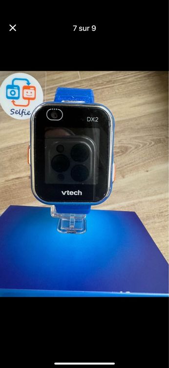 Vtech Smartwatch: Montre connectée enfant Vtech Kidizoom DX2 bleue – D'occasion à Martigny par gigikro 8