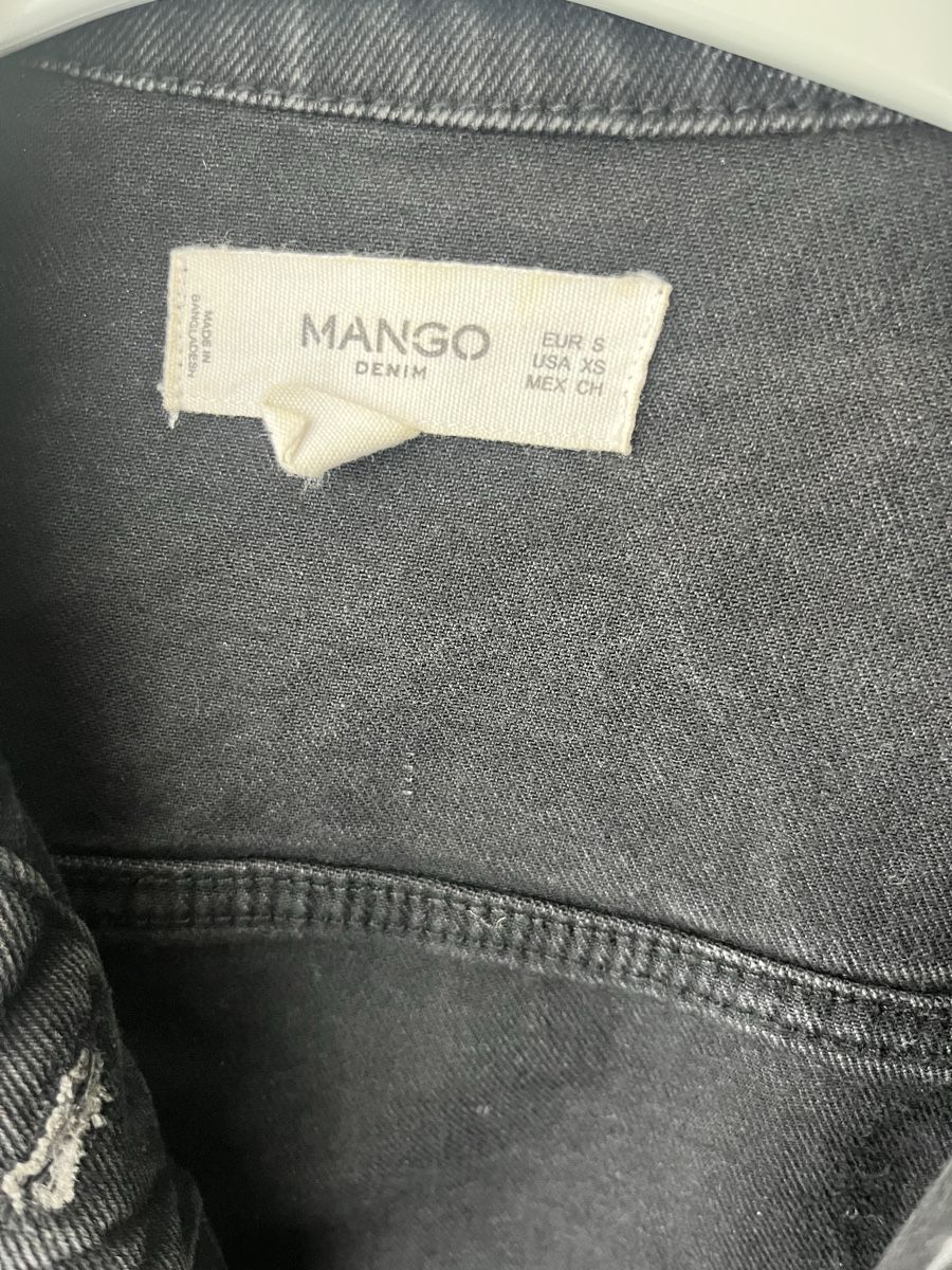Mango Vestes: Mango Denim Jacket, Size S, Dark Grey – D'occasion à Meilen par ana_qaz 1