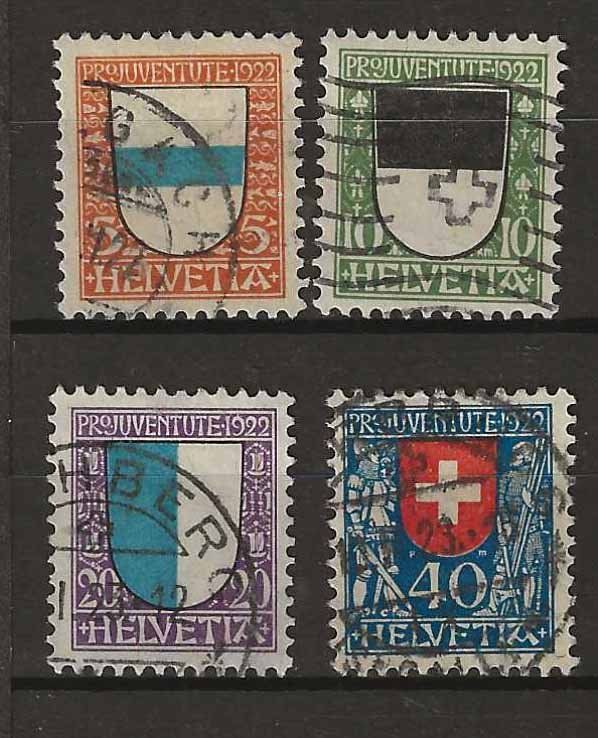 Tutti i francobolli: PJ022 - Pro Juventute 1922 obl. – Usato da Trélex venduto da Phil_Albert