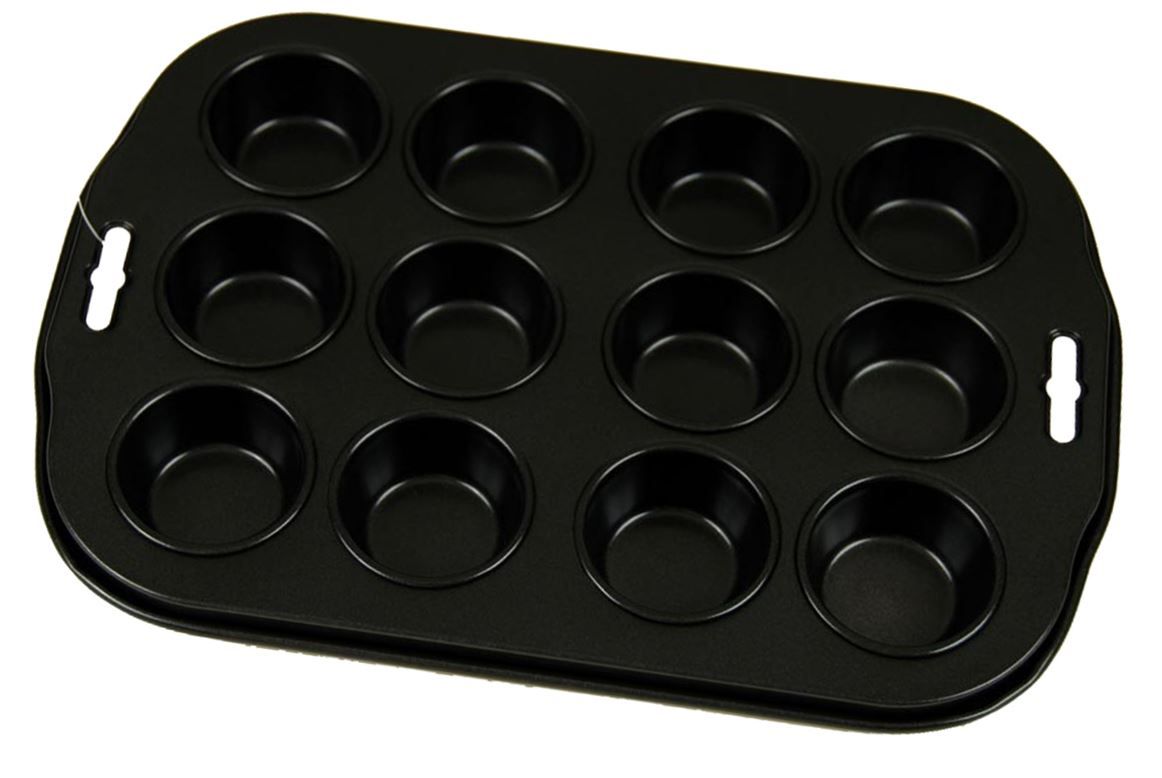 Teglie da forno: Muffinförmchen D 4.5 cm - 12er Blech – Nuovo e nell'imballaggio originale da Wettingen venduto da kochshop 1