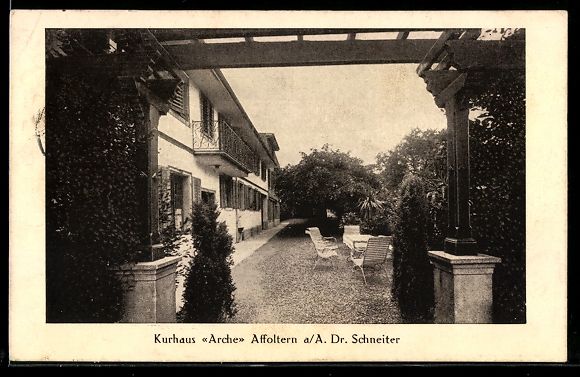 Ansichtskarten: AK Affoltern a. A., Kurhaus Arche – Gebraucht aus Berlin von bartko-reher