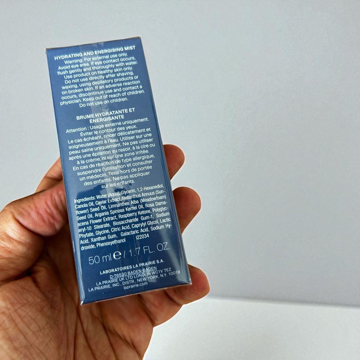 La Prairie Cura del viso: LA PRAIRIE SKIN CAVIAR MIST – Nuovo e nell'imballaggio originale da Zürich venduto da noddygoestotoyland 1