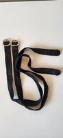 Sporen Riemchen schwarz Nylon