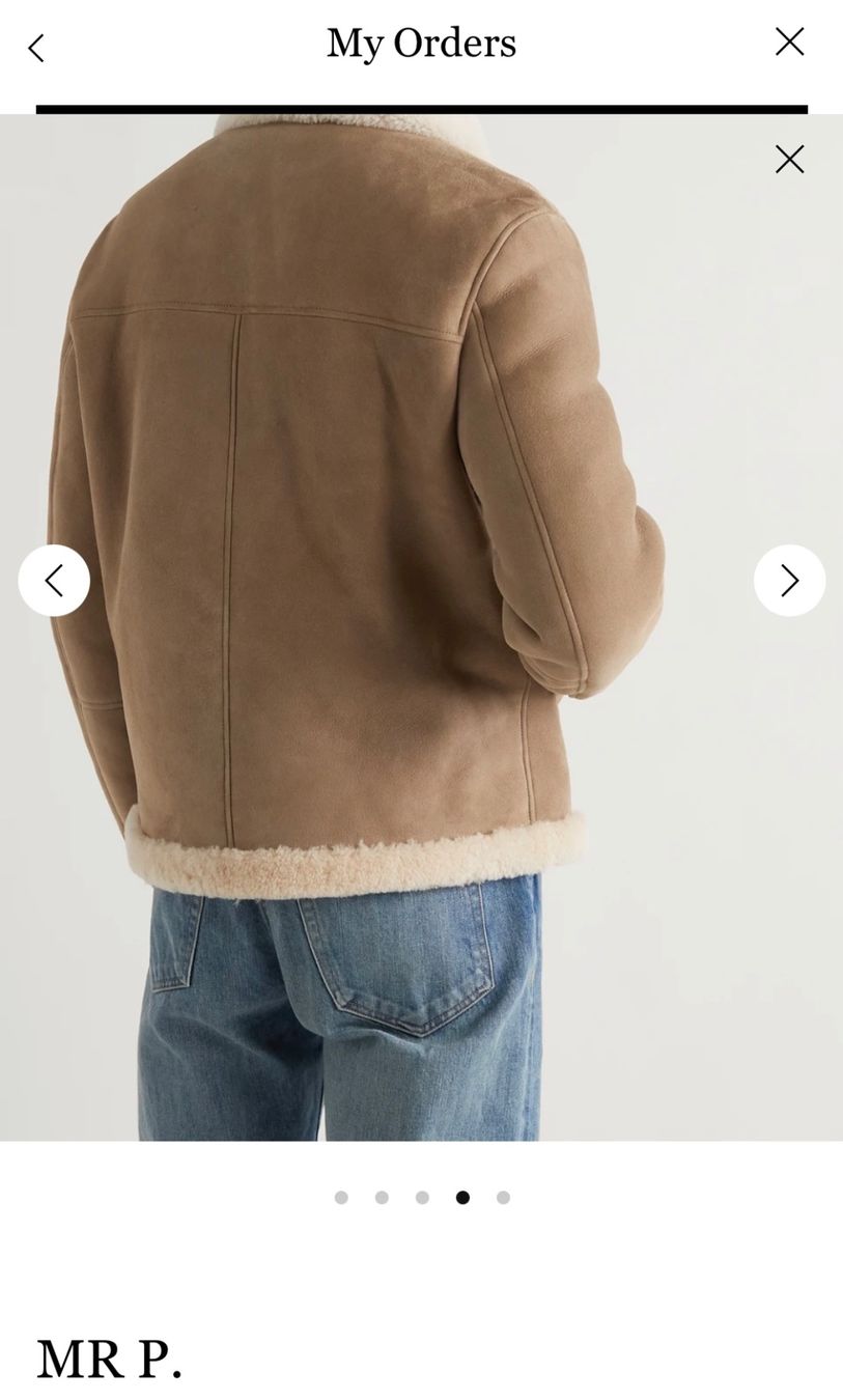 Giacche: Shearling Suede Trucker Jacket – Usato da Winterthur venduto da ivan12891 5
